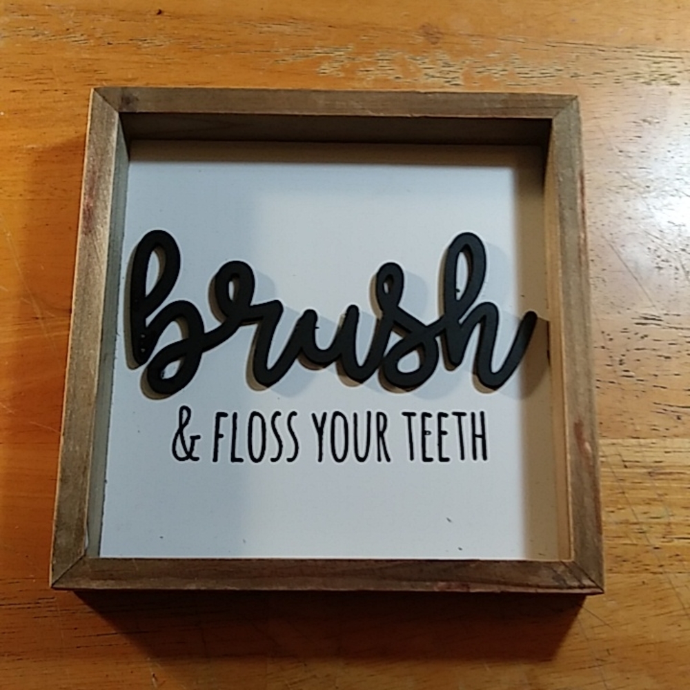 COPY - Farmhouse bathroom sign